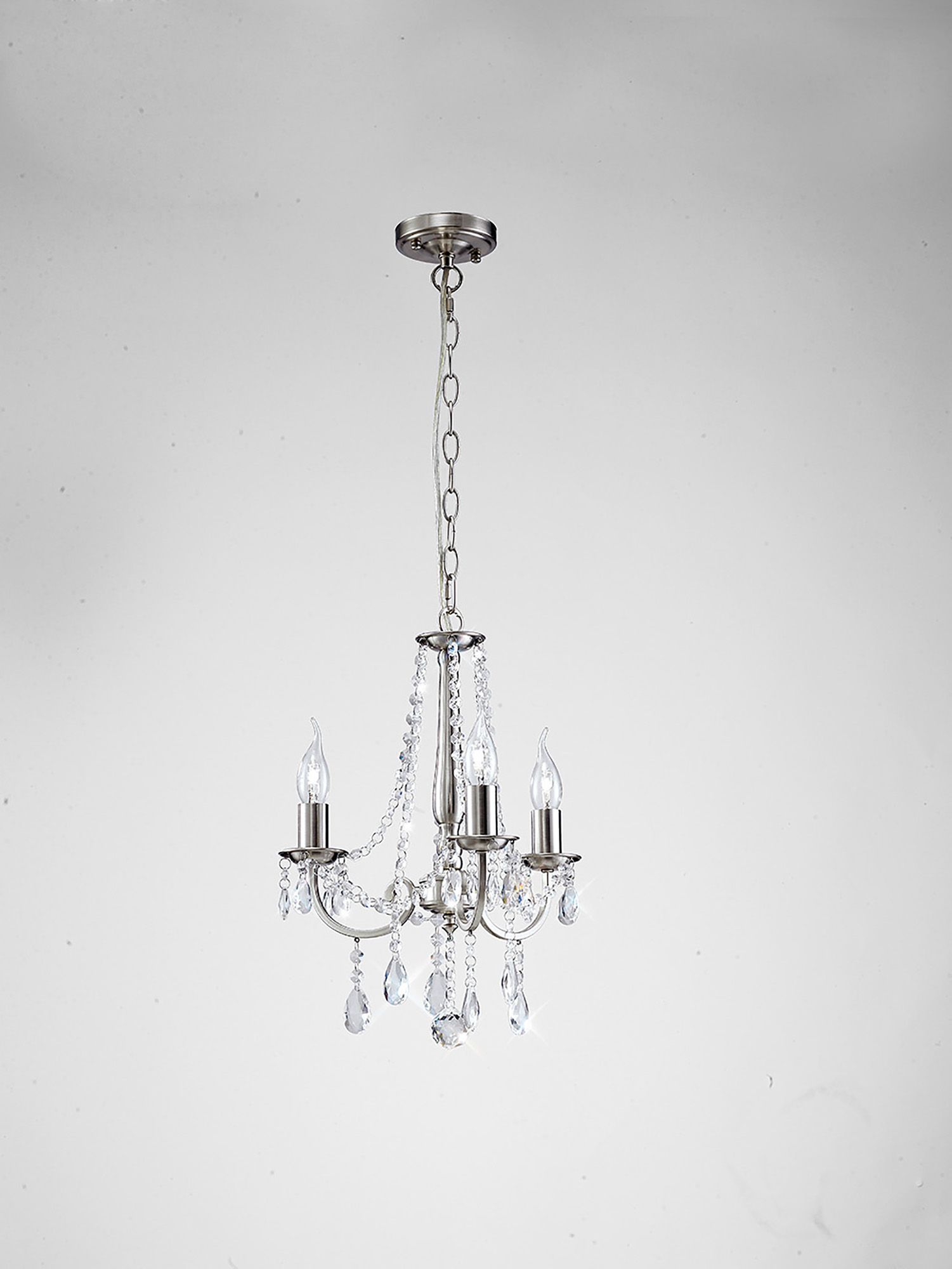 Kyra Crystal Ceiling Lights Diyas Multi Arm Crystal Fittings